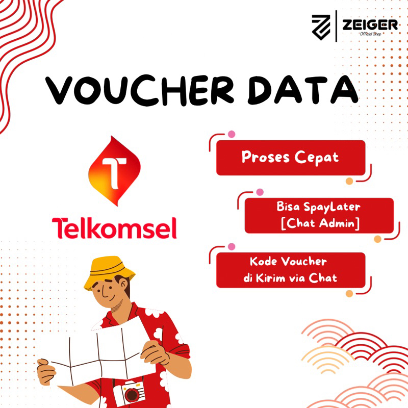 [ VIA CHAT ] Voucher data Telkomsel Jatim Jateng Jabar Jabodetabek 1.5GB 2GB 2.5GB 3GB 3.5GB 4GB 4.5