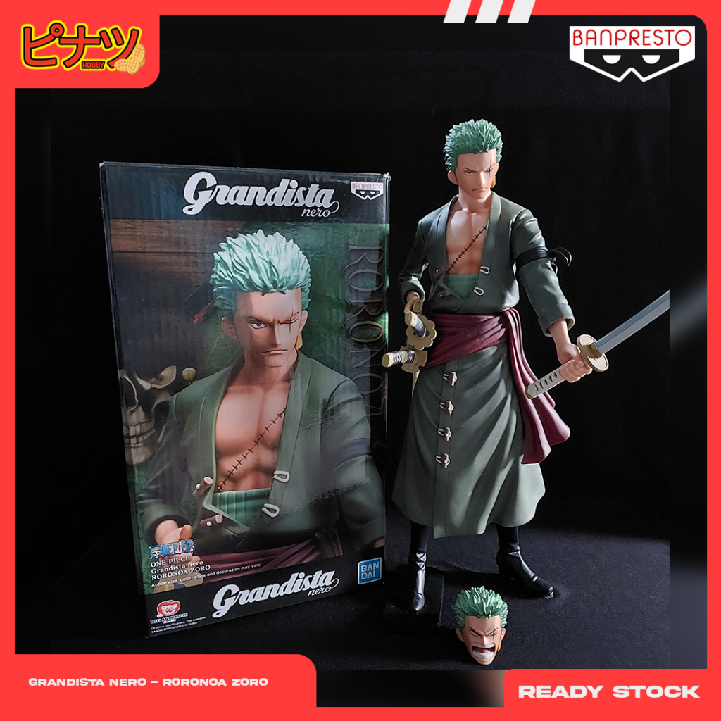 Banpresto One Piece Figure - Grandista Nero - Roronoa Zoro