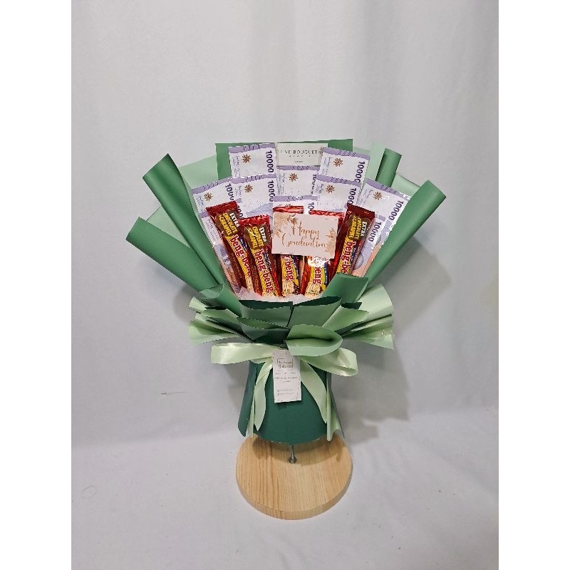 

Buket Uang Snack / Bouquet Money Snack/ Buket Murah/ Buket Jakarta/ Seserahan