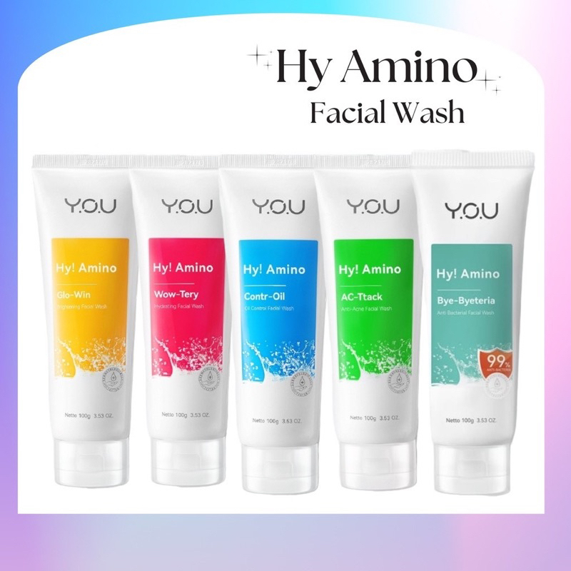YOU HY AMINO Facial Wash Sabun Cuci Muka