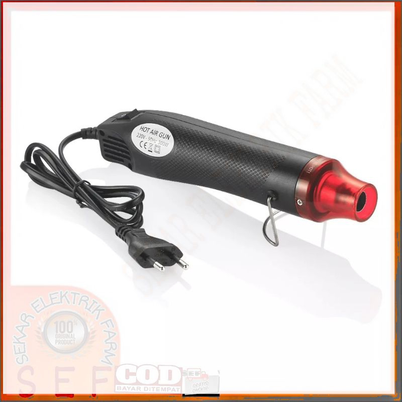 Mini Heat / Hot Air Gun - Alat Pemanas Portable Multifungsi