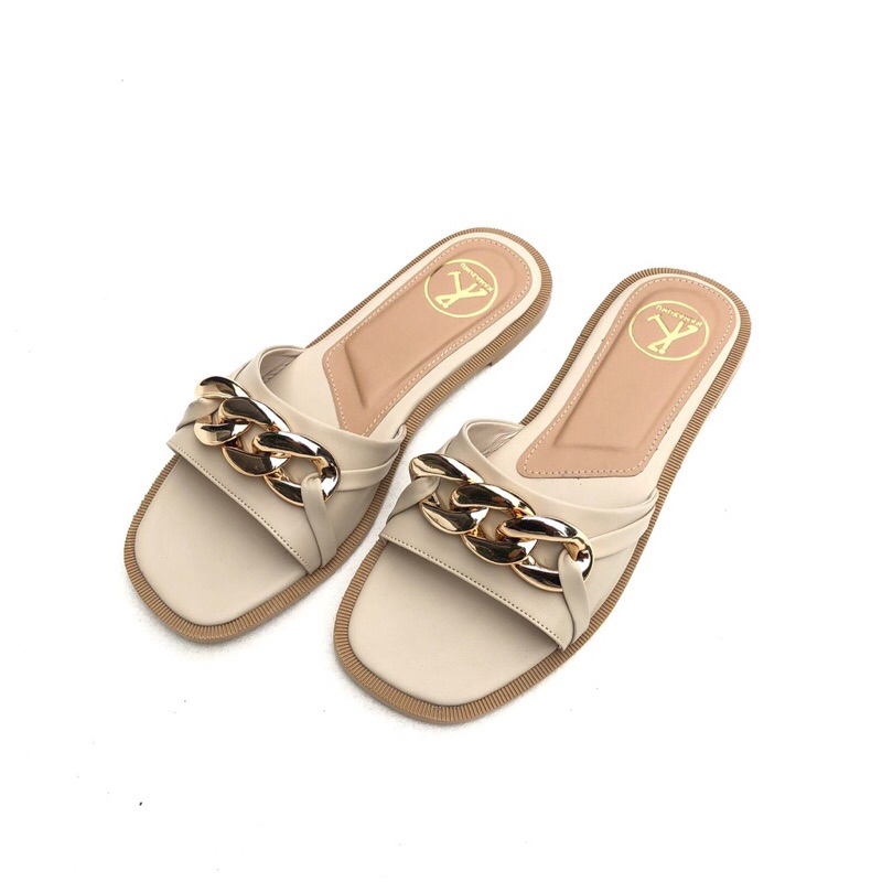 Sandal Wanita Flat Larrisa - Kanazuku Big Size
