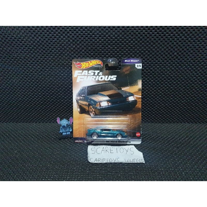 Hot wheels 92 Ford Mustang Fast Furious 9 Fast Stars