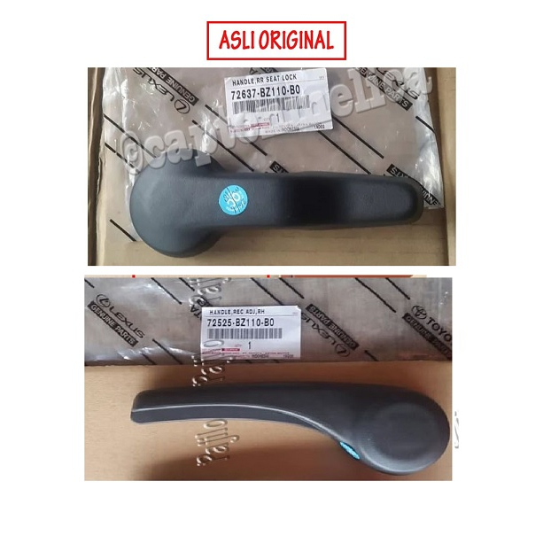 ORI Tuas Kait Handle Hendel Handel Stelan Setelan Jok Kursi Bangku HITAM CREAM agya ayla 2014 2015 2