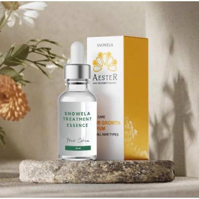 Snowela serum penumbuh rambut warna merah kuning hijau ( beli 1 gratis 1 )
