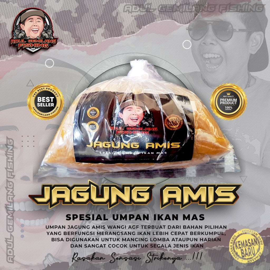 Umpan Kuning "JAGUNG AMIS" Special Umpan Ikan Mas