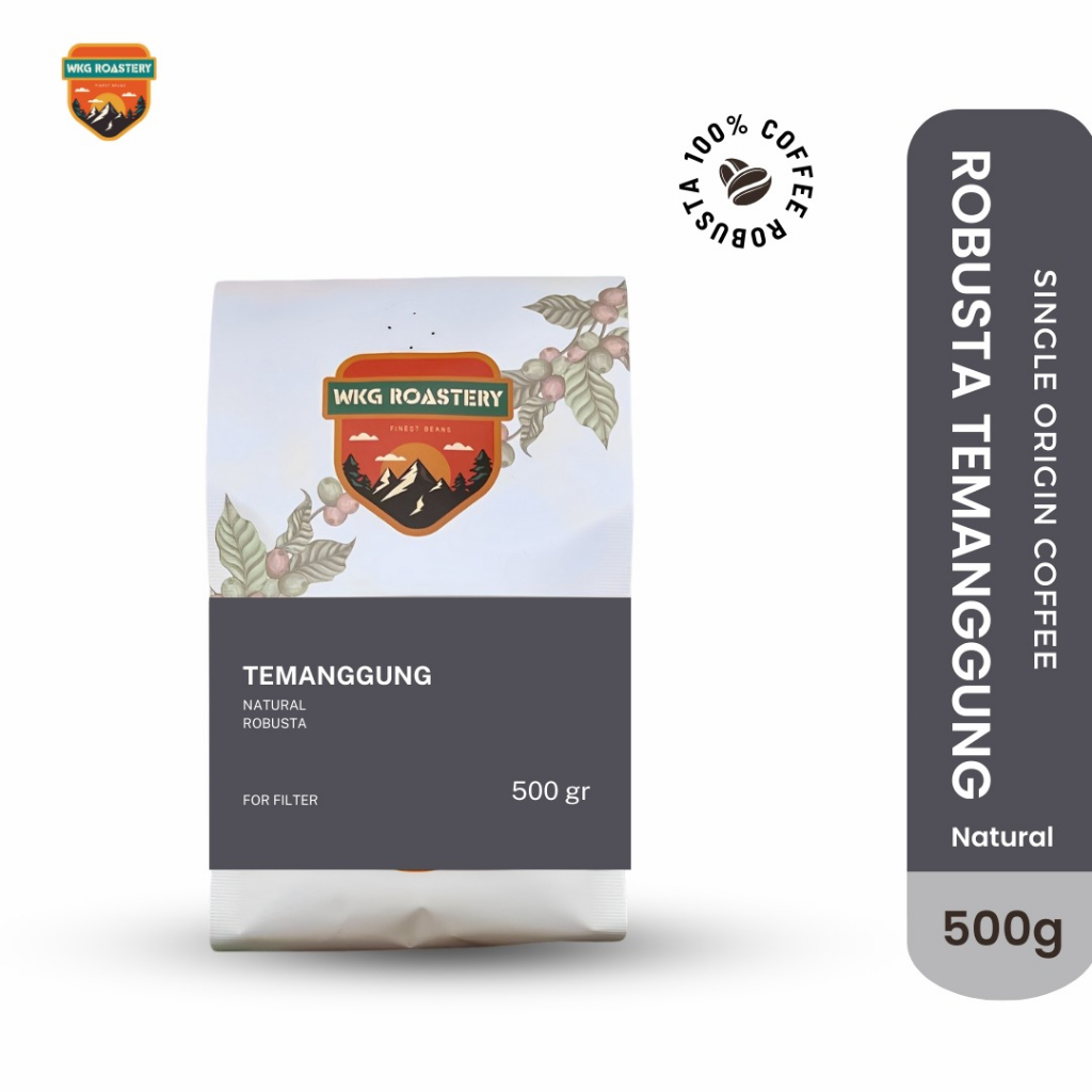 

Robusta Temanggung Natural 500 Gr