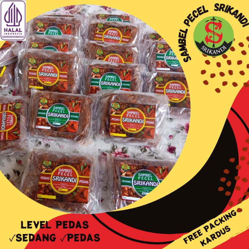 

Bumbu Pecel/Sambel Pecel Srikandi
