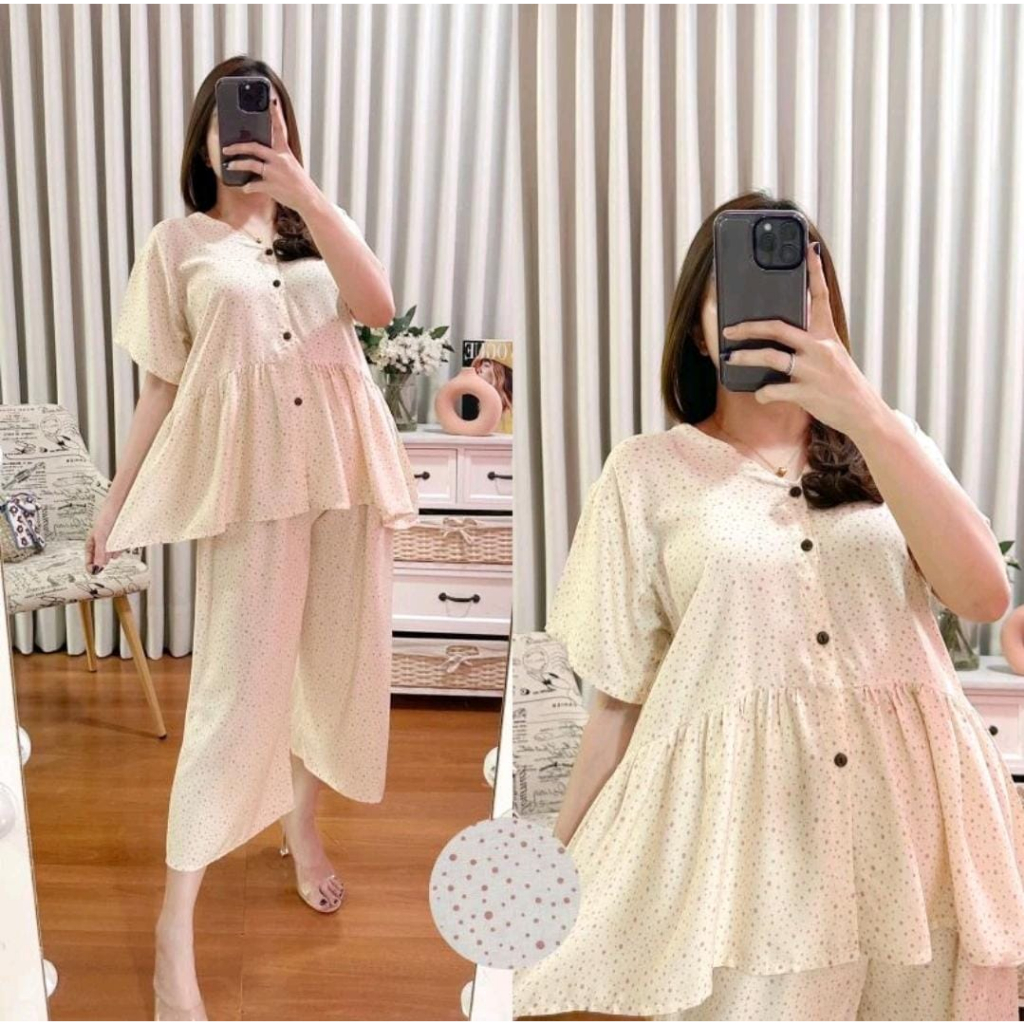 SETELAN CELANA PANJANG/ HOMEDRESS/ SETELAN MURAH/ BABYDOL/ SET TUNIK