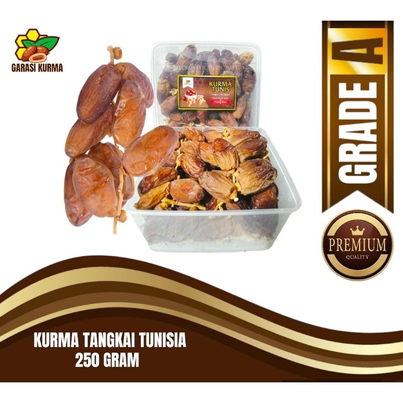 

KURMA TANGKAI TUNISIA 250 GRAM || Deglet nour of tunisia || SUMATRA BARAT