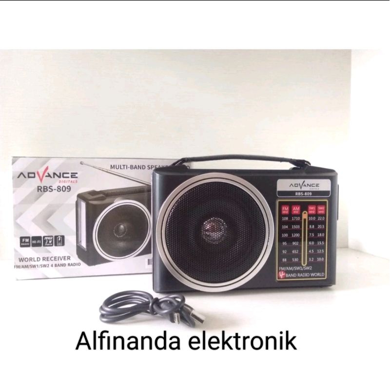 RADIO PORTABLE ADVANCE RBS-809