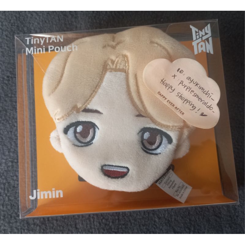 TinyTan Mini Pouch Jimin BTS Official Unsealed