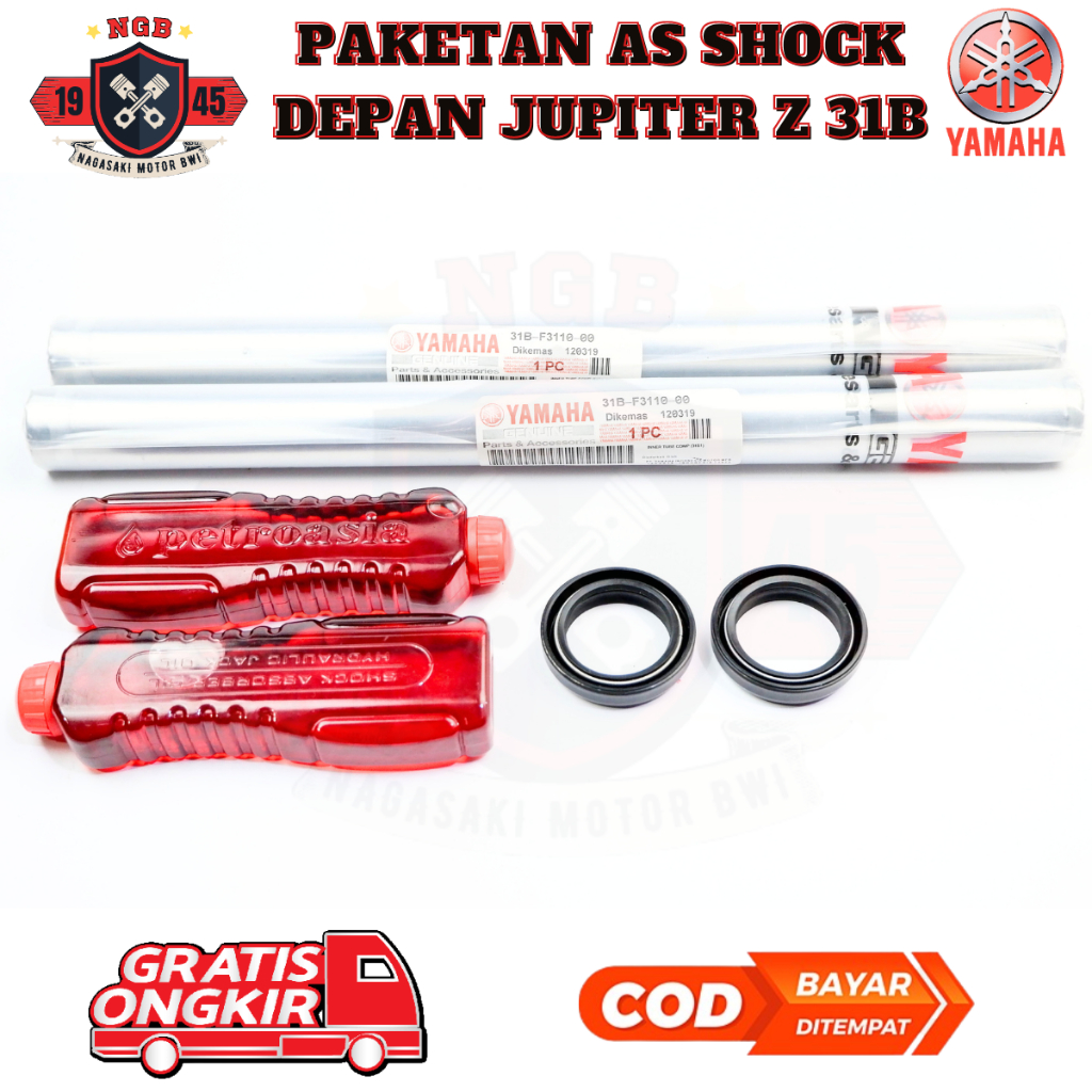 shock depan jupiter z - sok depan motor jupiter z - as shock depan jupiter z - Paket As Shock Breake