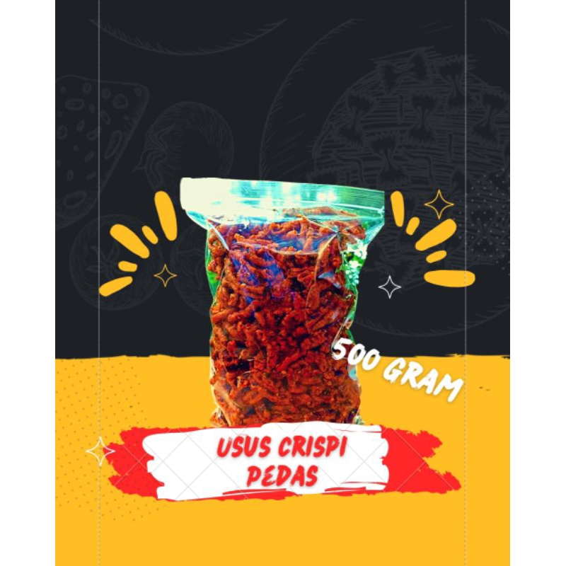 

Usus crispy 500 gram by Alfarez snack26