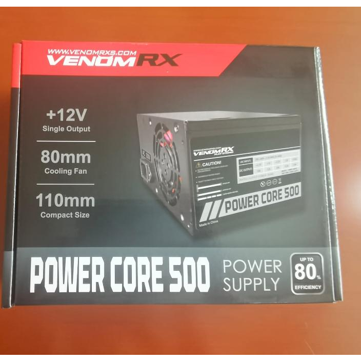 Power Supply PSU VenomRX POWER CORE 500 300W