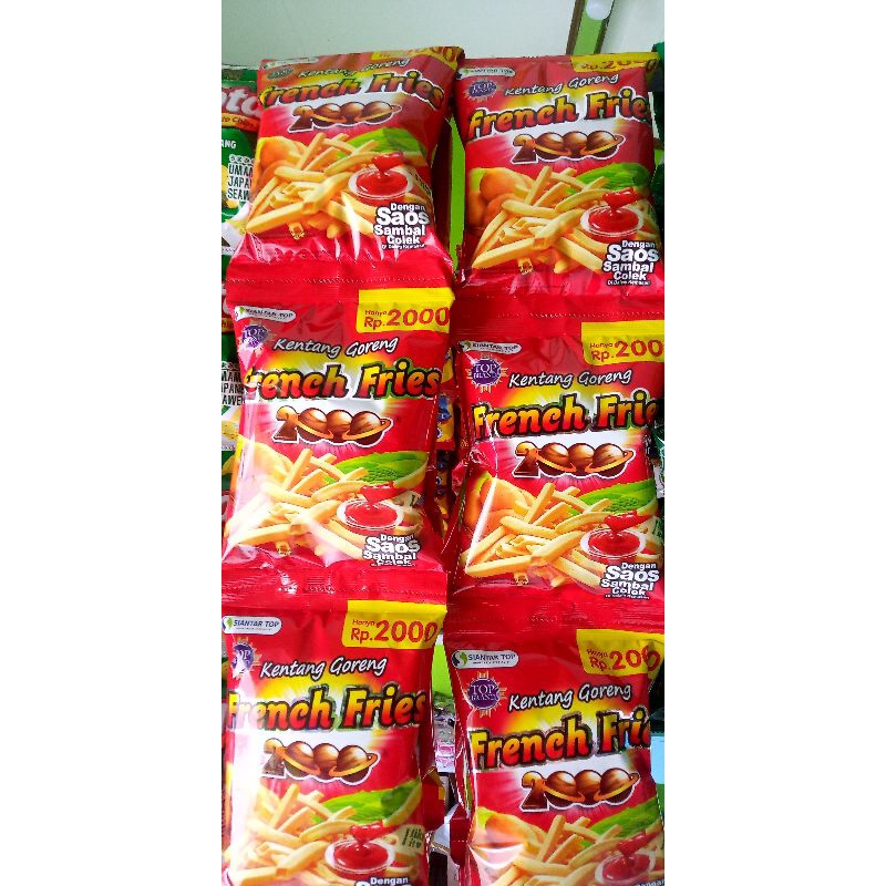 

French Fries kentang goreng 15g (1 renceng isi 10 pcs)