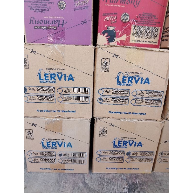 Sabun Lervia 1 karton