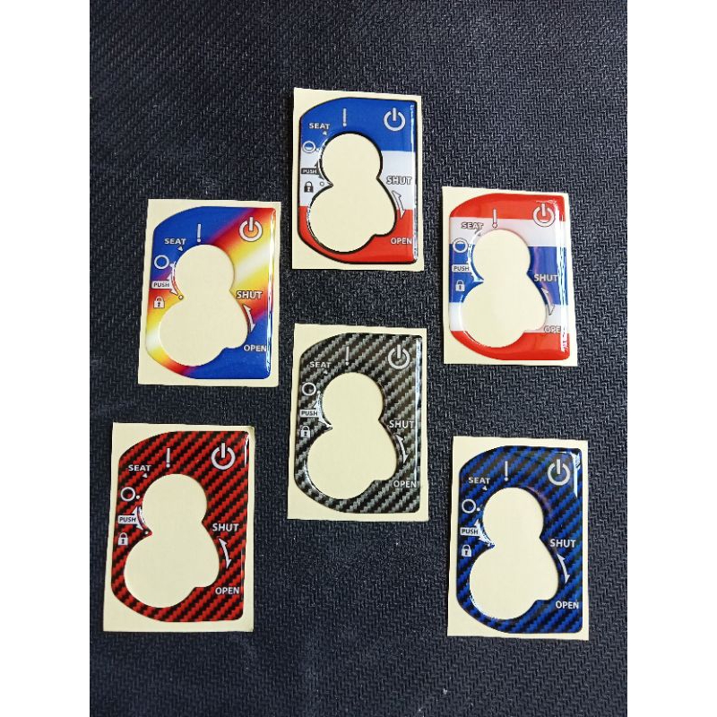 EMBLEM TIMBUL KUNCI KONTAK BEAT DELUXE BEAT NEW