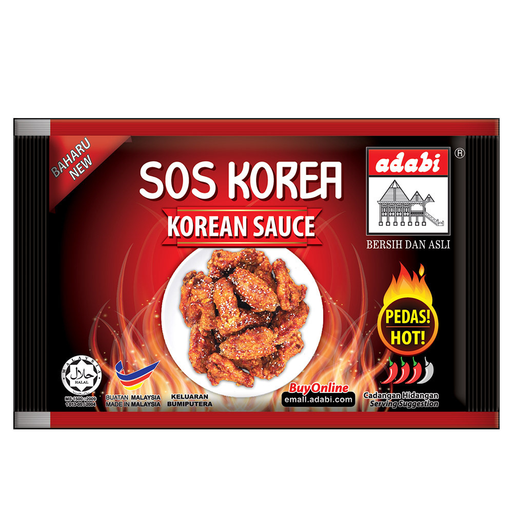 

Perencah Sauce Korea 40gr