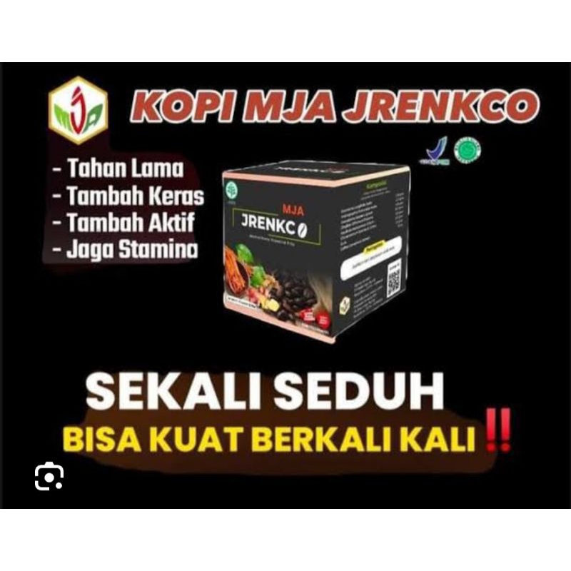 

KOPI JRENKCO MJA ORIGINAL HARGA 1 Box ISI 4 SACHET