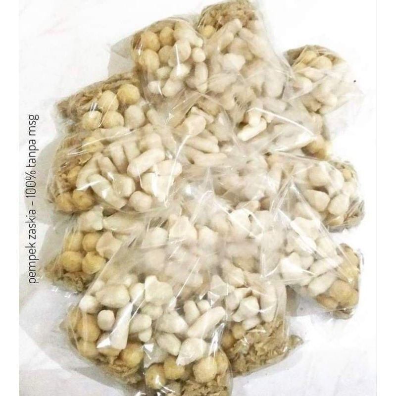 

PEMPEK ZASKIA - PEMPEK KECIL MIX IKAN TENGGIRI