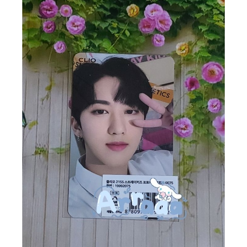 Stray kids Changbin clio photocard official