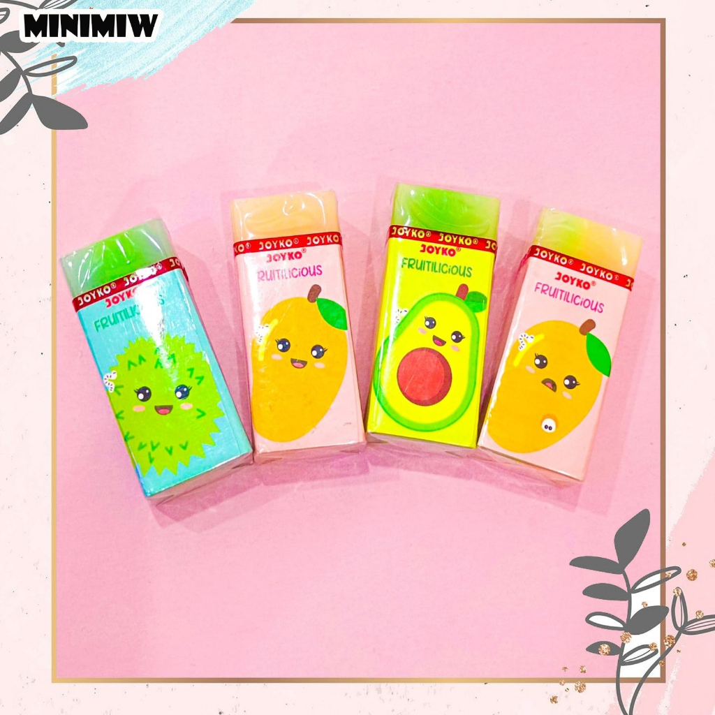 

PENGHAPUS JOYKO ER-135 HAPUSAN BUAH BUAHAN ALAT-ALAT SEKOLAH AESTHETIC COD LUCU IMUT KADO UNIK TERMURAH