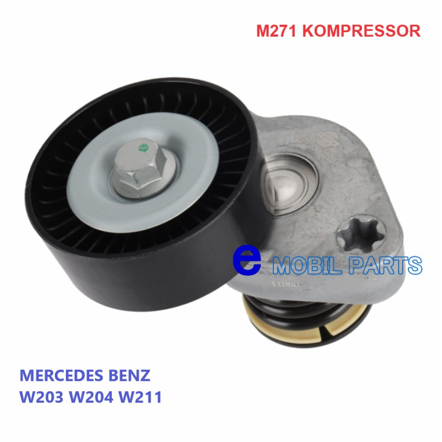 Tensioner Fan belt Fanbelt Mercedes M271 W203 W204 W211 A2712000270