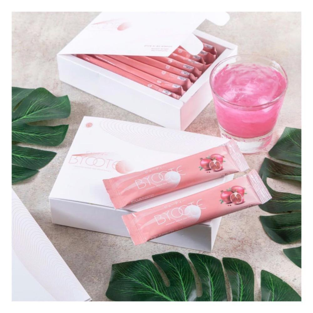 BYOOTE COLLAGEN 1 BOX ISI 16 / BYT COLLA ORIGINAL HALAL BPOM BYOTE ORI 100% glutathione SALMON