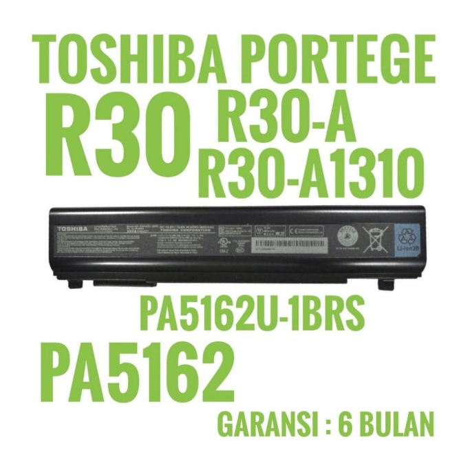 BATERAI TOSHIBA R734 R734/K R30 R30-A R734/M R732 R730 pa5162 pa5162u ORI