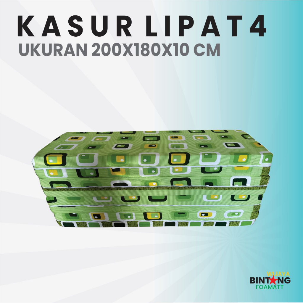 KASUR LIPAT 4 200 x 180 x 10 / KASUR BUSA / KASUR MATRAS / KASIR LIPAT / KASUR PREMIUM / KASUR MURAH
