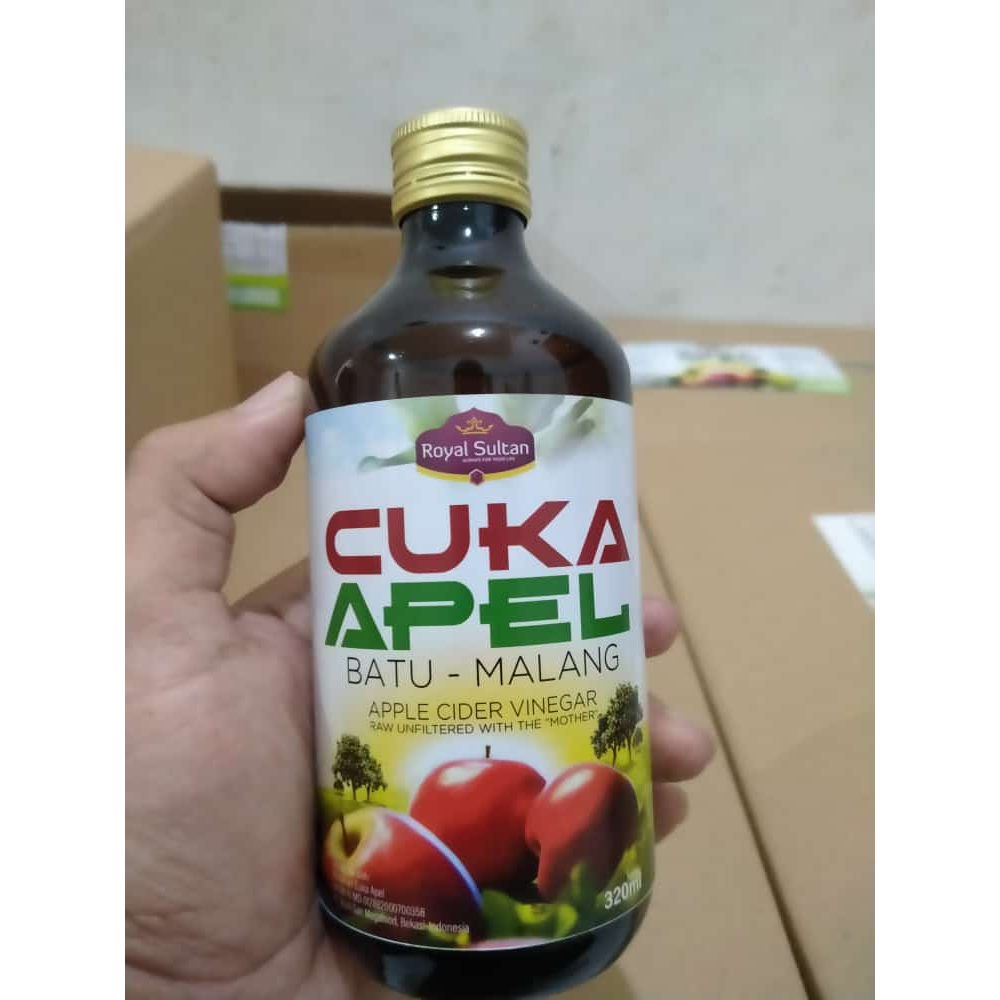 

Cuka Apel Batu organik malang cider vinegar isi 320 ml