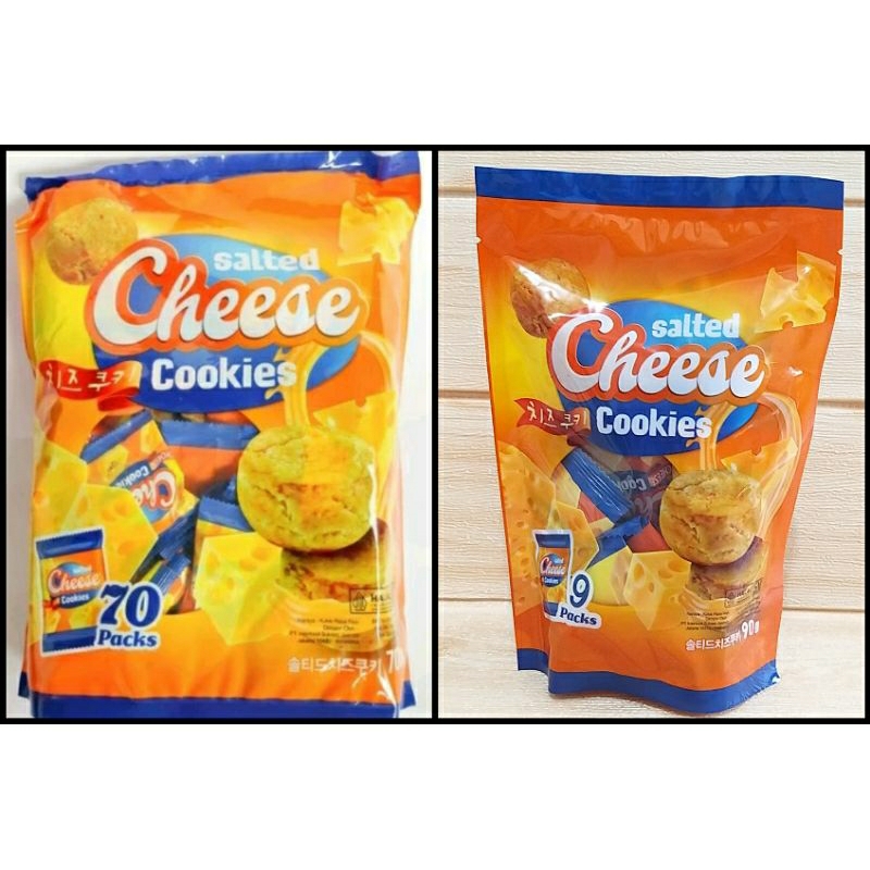 

✔MURAH Salted Cheese Cookies isi 70pcs / Biskuit Salted Cheese / Snack Import