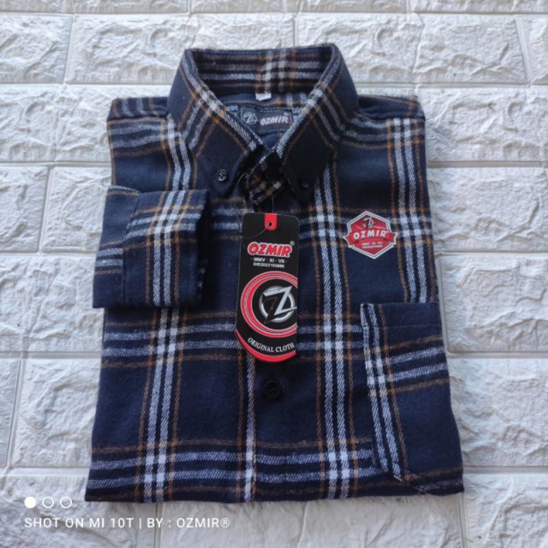 Kemeja Flanel Pria-Wanita Ozmir
