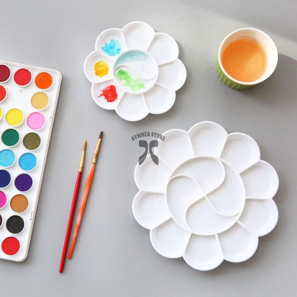 

Palette Lukis Plastik Palet Lukis Cat Acrylic Minyak Air Import 115