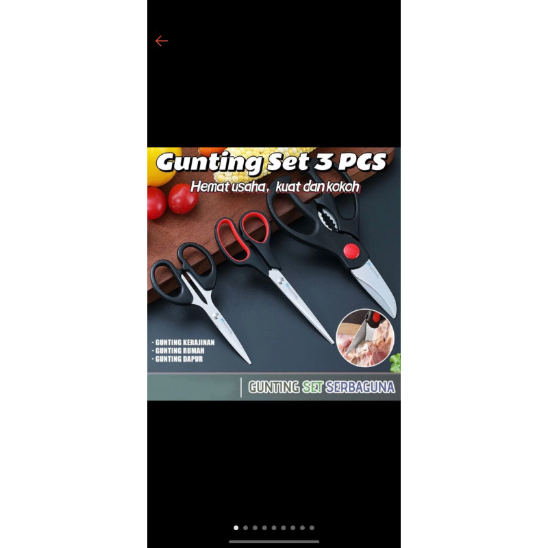 

gunting set isi 3