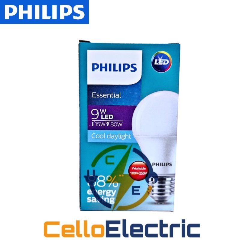 Led Philips Essential 9 W - Lampu Led Philips Essential 9 Watt