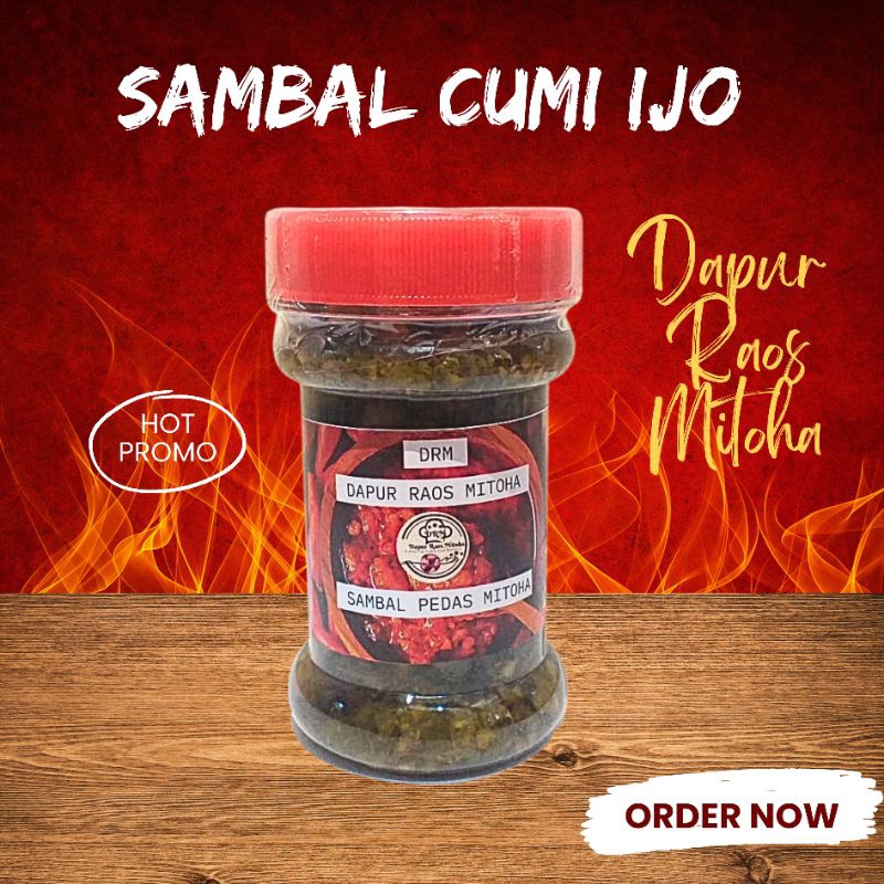 

DAPUR RAOS MITOHA Sambal Cumi ijo Best Seller