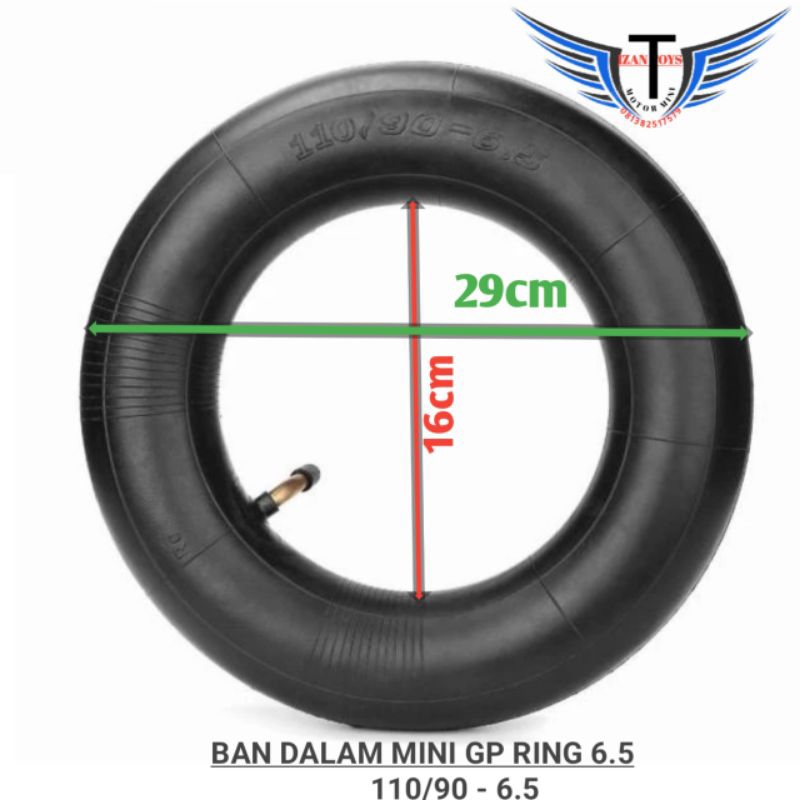 Ban Dalam Mini Gp/Scoopy 6.5" -BAN DALAM MOTOR MINI GP-BAN DALAM MINI MOTO GP-BAN DALAM MINI SCOOPY