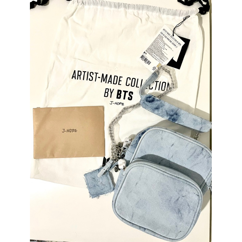 Artist Made Collection By BTS Jhope Side by Side Mini Bag Denim Official