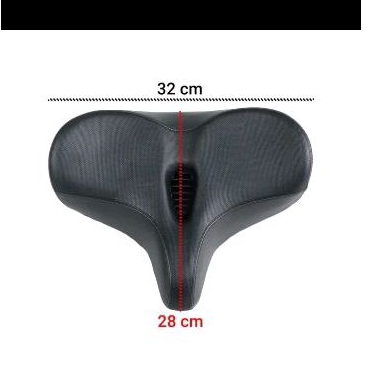 saddle sepeda MTB sepeda listrik lebar 1158-2 TJ