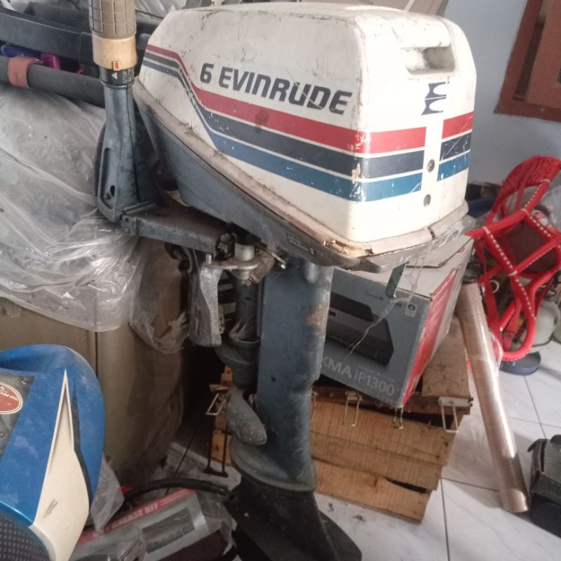 mesin speedboat ketinting kelinting perahu evinrude 6 USA borong