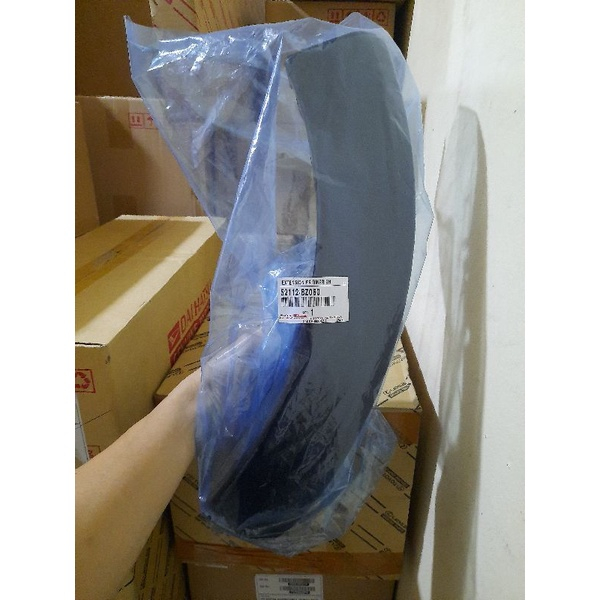 cover spoiler fender depan rush terios 2012 2013 2014 2015 2016 ori