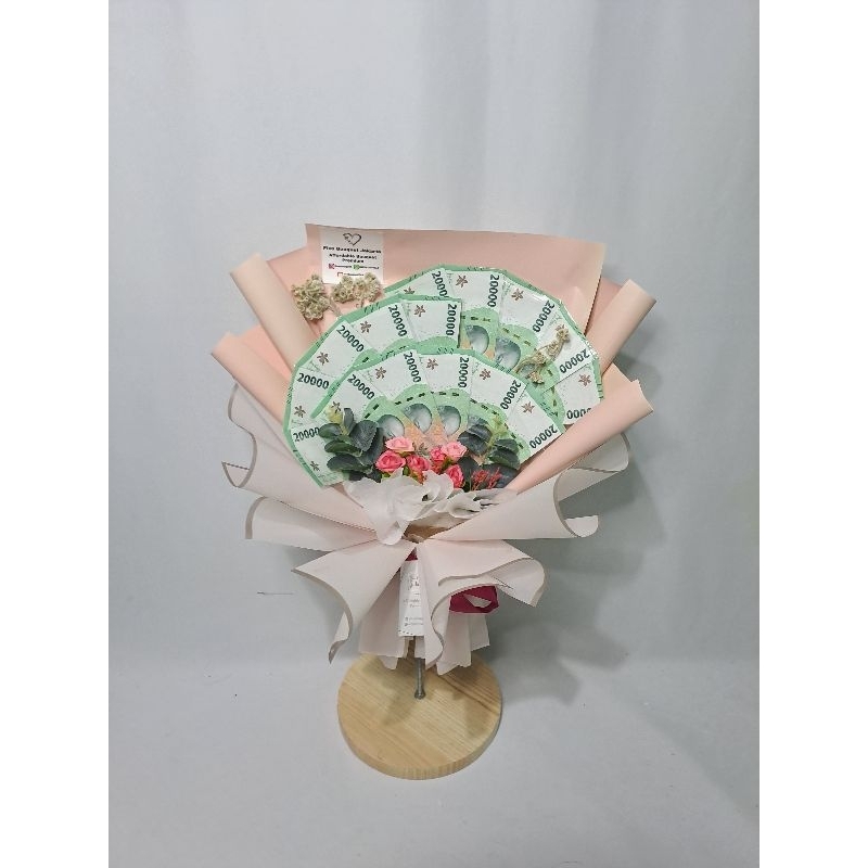 

Buket Uang Bunga/ Bouquet Money Flower/ Buket Ultah/ Buket Murmer/ Seserahan