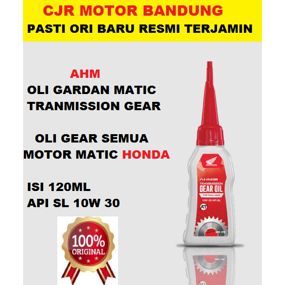 Oli Gear Gardan AHM Motor HONDA Matic Scooter Vario Beat Scoopy Genio PCX