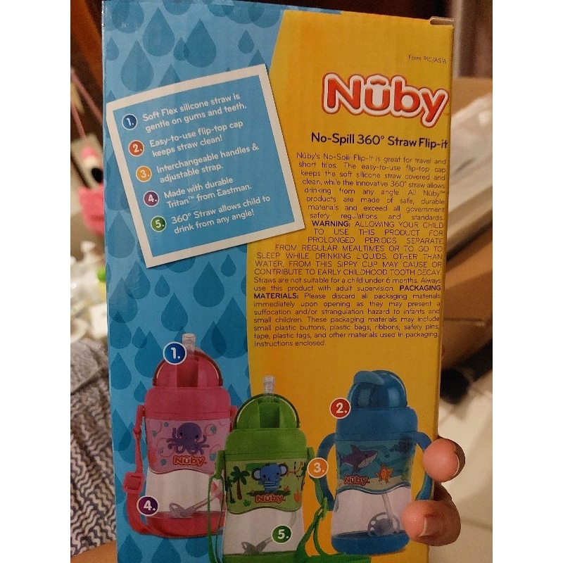 botol minum sugar baby dan nuby