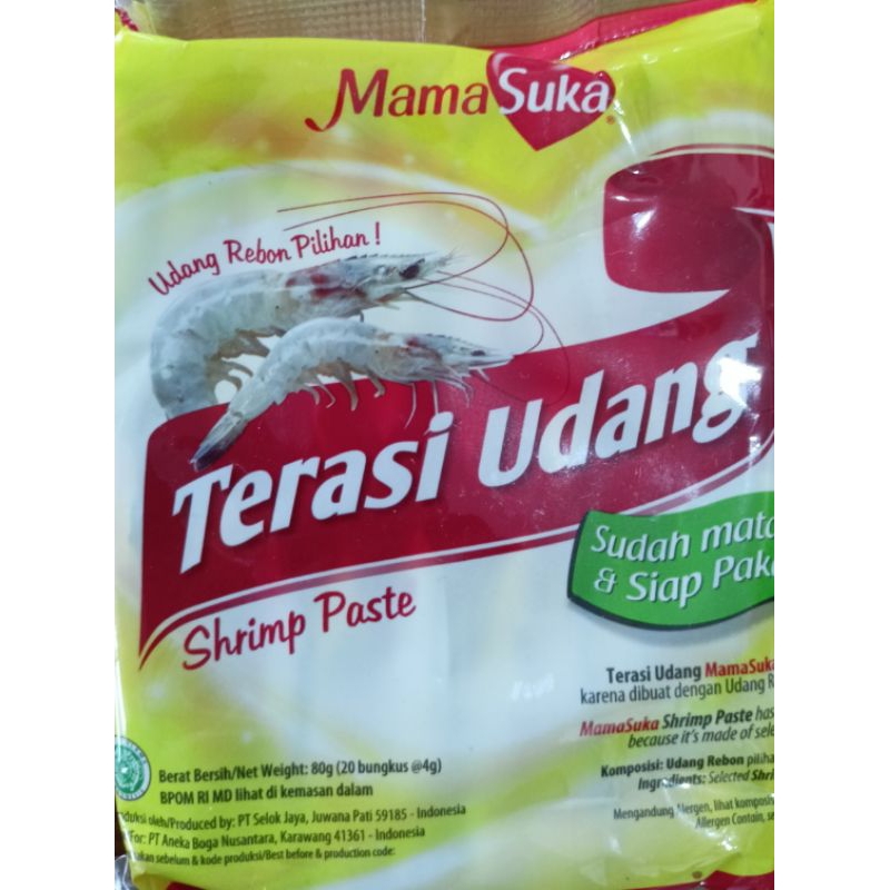 

sambal terasi udang