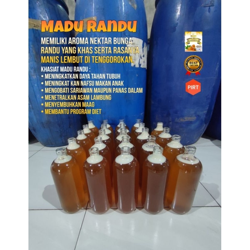 

Madu Asli - 12 Liter Madu Randu Super - Madu Murni - Raw Honey