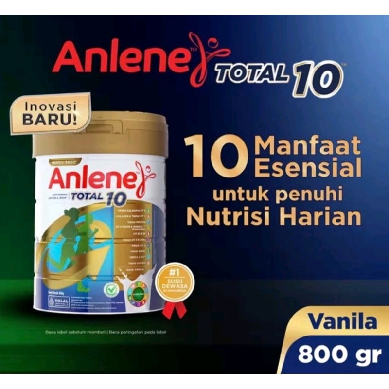 

ANLENE TOTAL 10 400gr & 800gr