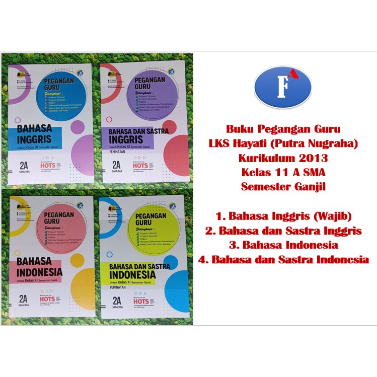 Pegangan Guru LKS Hayati SMA K13  Bahasa Inggris Bahasa dan Sastra Inggris Bahasa Indonesia Bahasa d